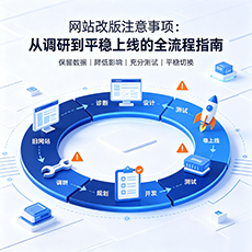 黄冈建站-网站改版注意事项：从调研到平稳上线的全流程指南