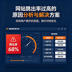 黄冈建站-网站跳出率过高的原因分析与解决方案