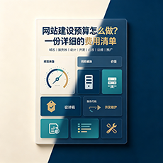 黄冈建站-网站建设预算怎么做？一份详细的费用清单