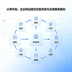 黄冈建站-从零开始：企业网站建设完整流程与关键要素解析