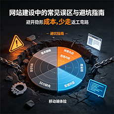 黄冈建站-网站建设中的常见误区与避坑指南
