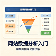 黄冈建站-网站数据分析入门：用数据指导优化决策